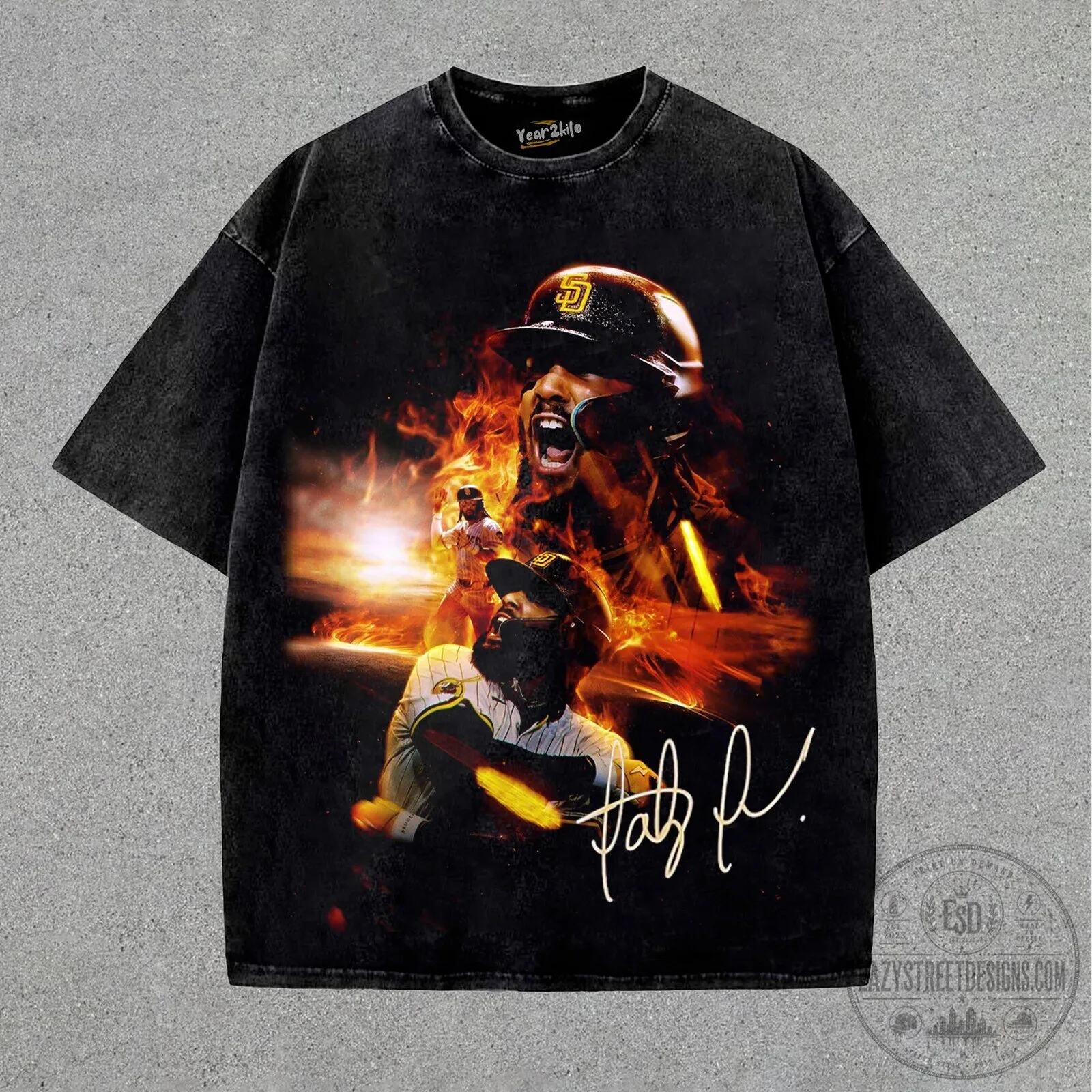 Fernando Tatis Junior San Diego Padres Baseball Player Signature T-Shirt
