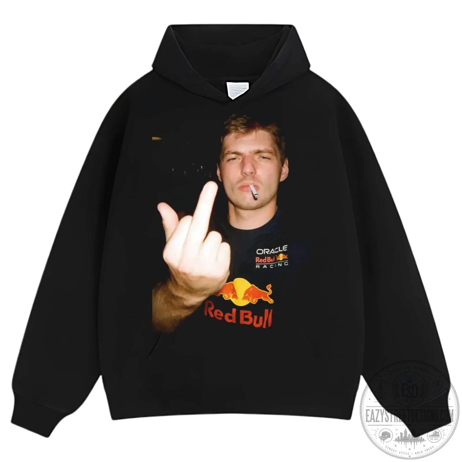 Max Verstappen Middle Finger Smoking Red Bull Racing Formula 1 T-Shirt 18 Max Verstappen Middle Finger Smoking Red Bull Racing Formula 1 T-Shirt