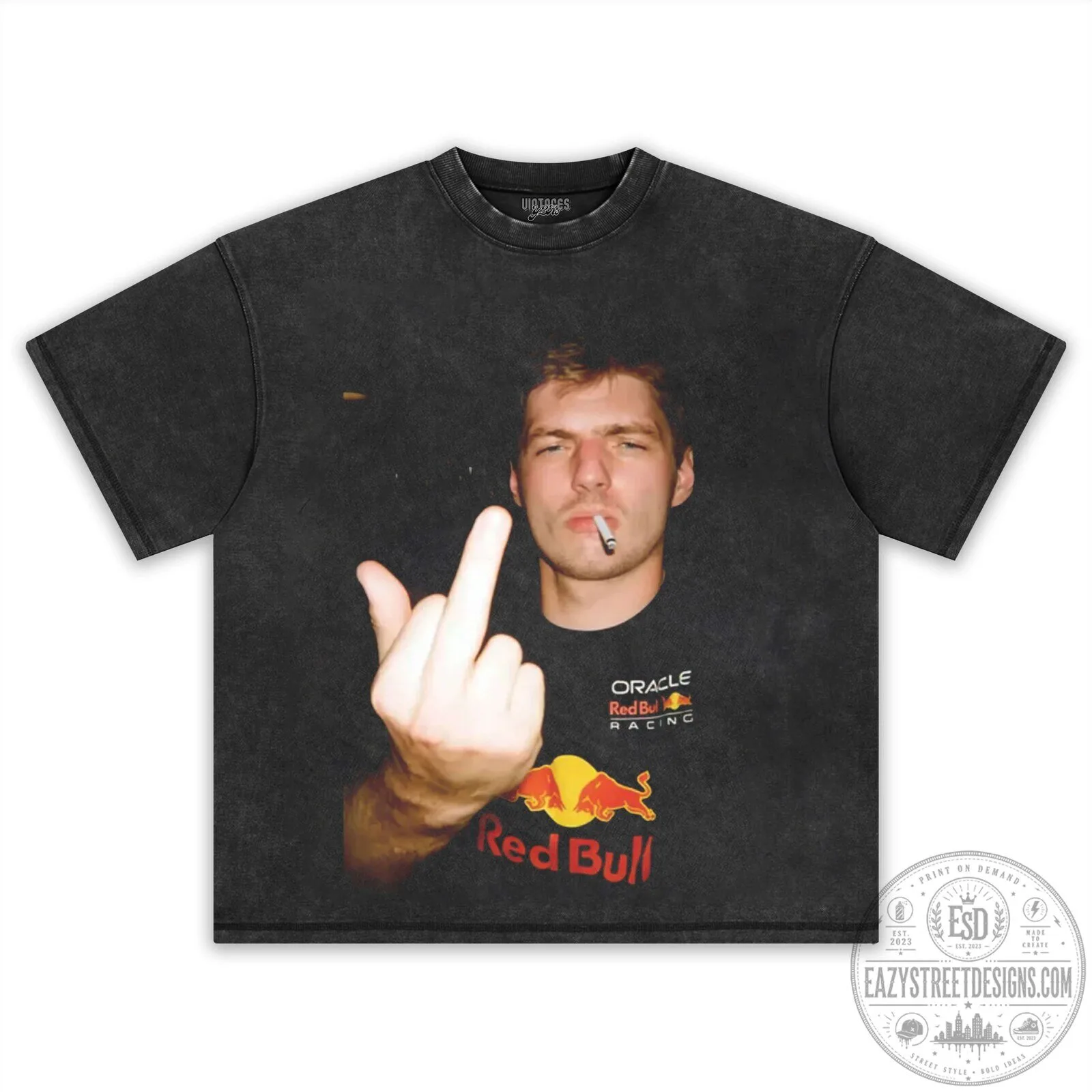 Max Verstappen Middle Finger Smoking Red Bull Racing Formula 1 T-Shirt 20 Max Verstappen Middle Finger Smoking Red Bull Racing Formula 1 T-Shirt