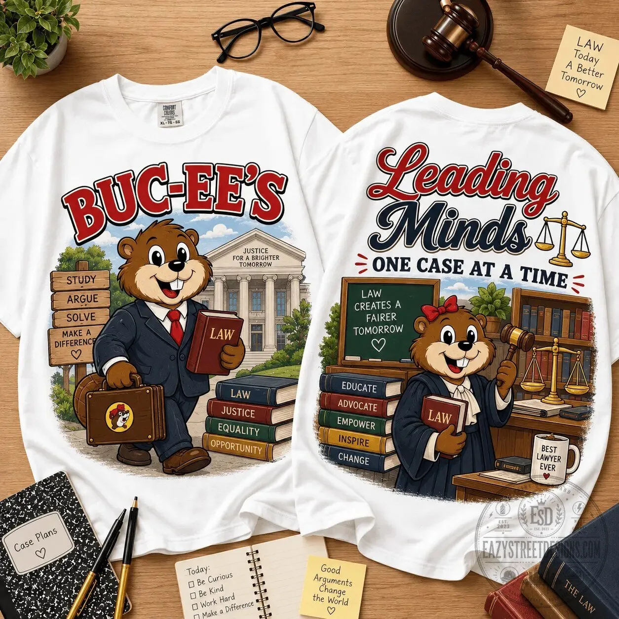 Buc-ee's Learning Minds Law School Graduation Funny Beaver T-Shirt 1 Buc-ee's Learning Minds Law School Graduation Funny Beaver T-Shirt