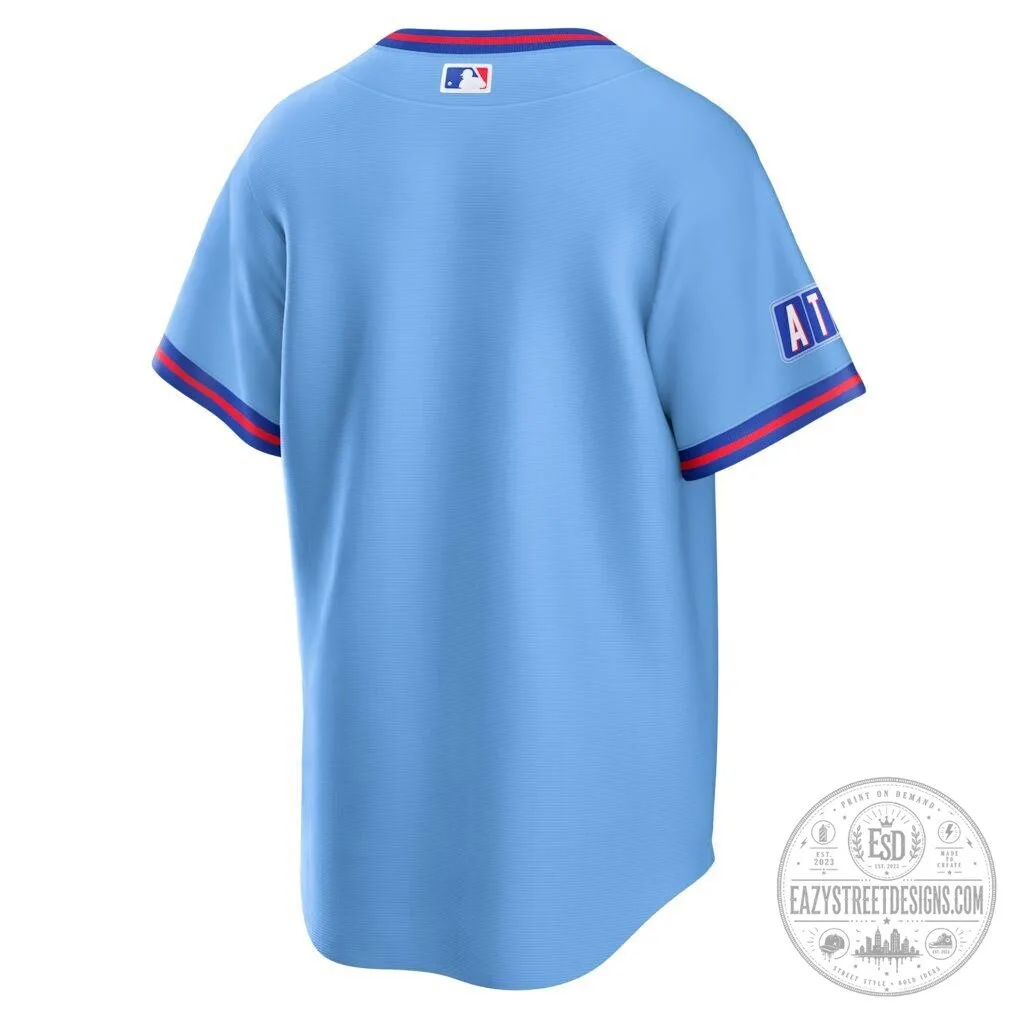 Atlanta Braves 2026 City Connect Premium Baseball Jersey 9 Atlanta Braves 2026 City Connect Premium Baseball Jersey
