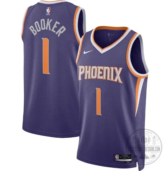 Devin Booker Phoenix Suns Icon Edition NBA Basketball Jersey