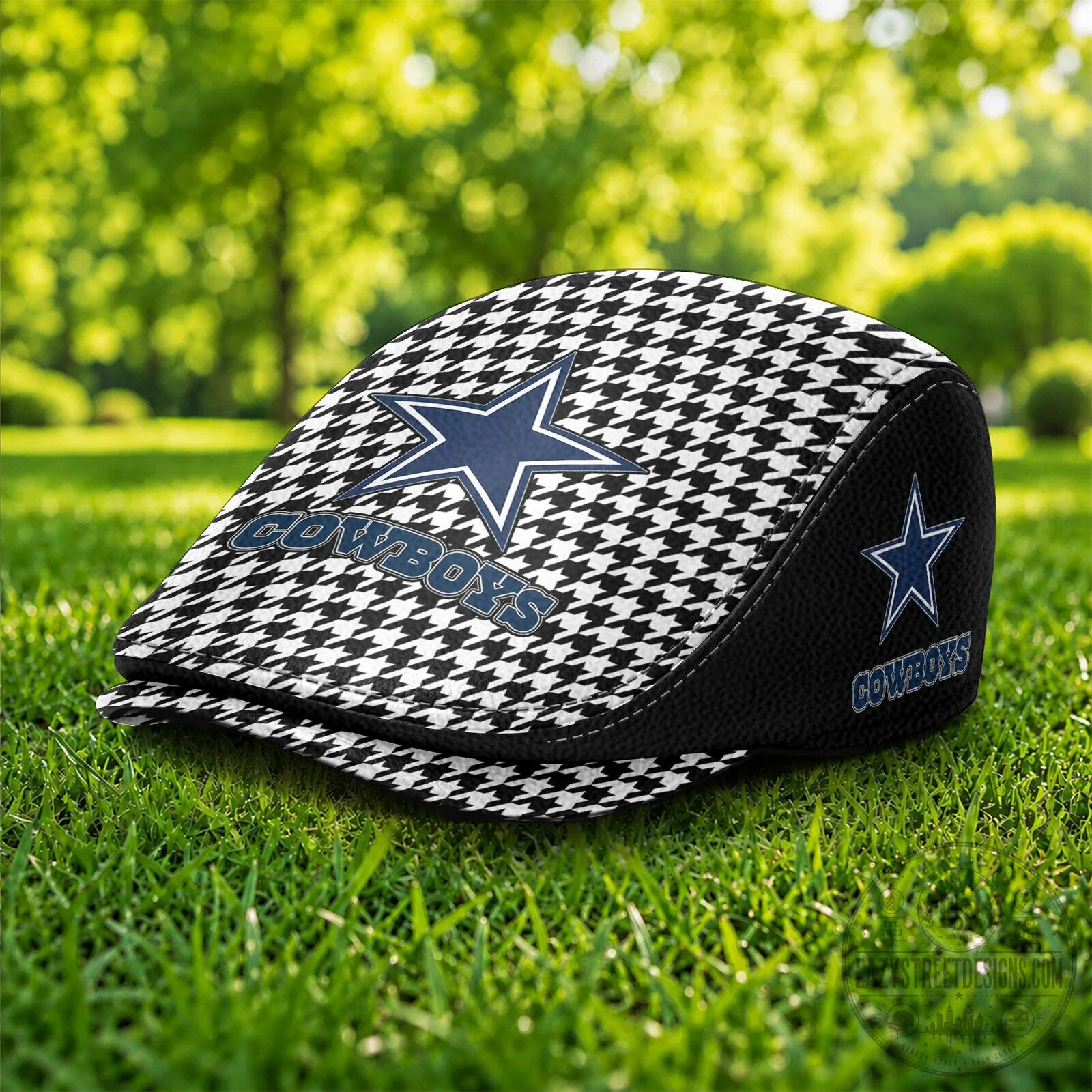 Dallas Cowboys National Football League Houndstooth Flat Cap Hat