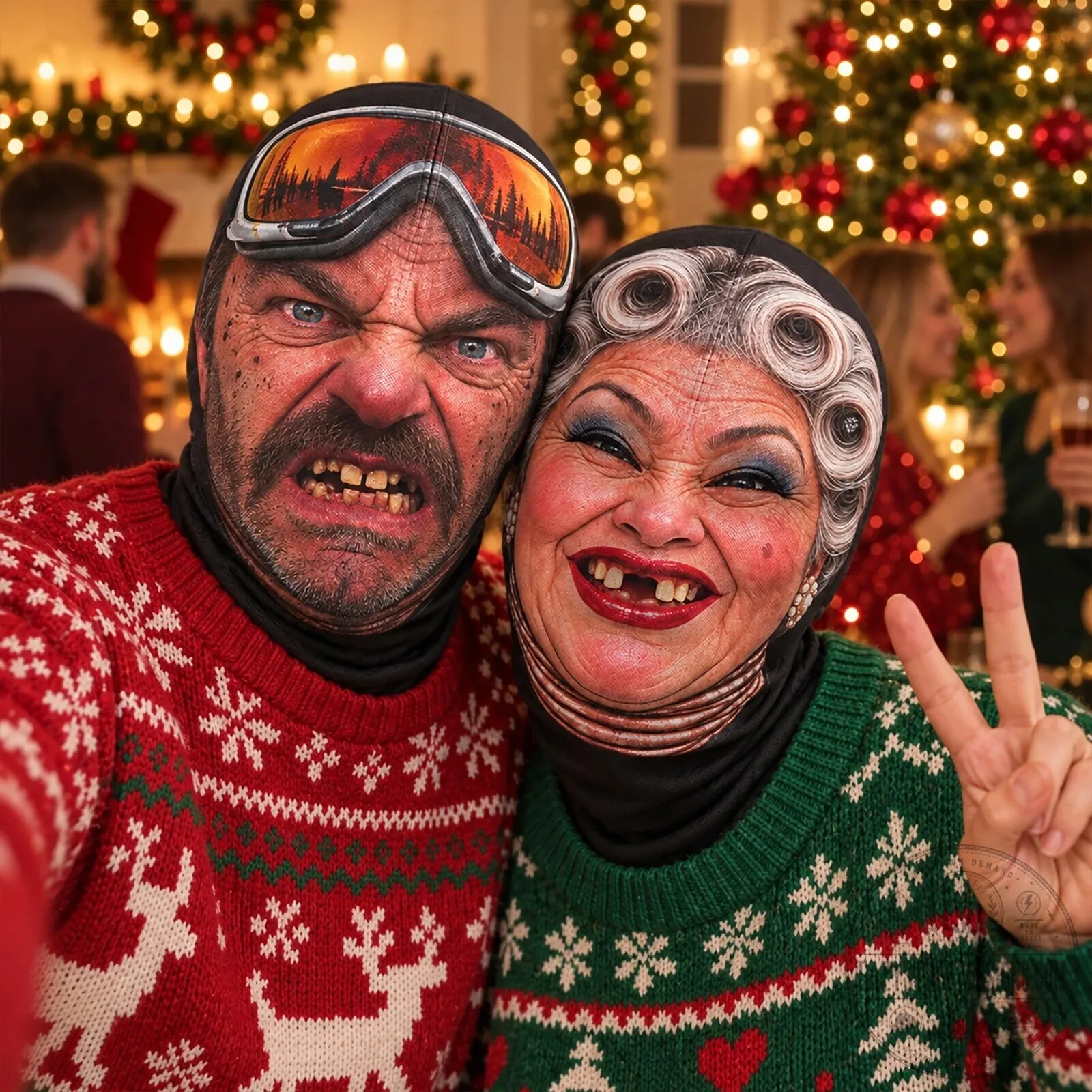 Funny Ugly Face Balaclava Mask for White Elephant Party Gag Gift 9 Funny Ugly Face Balaclava Mask for White Elephant Party Gag Gift