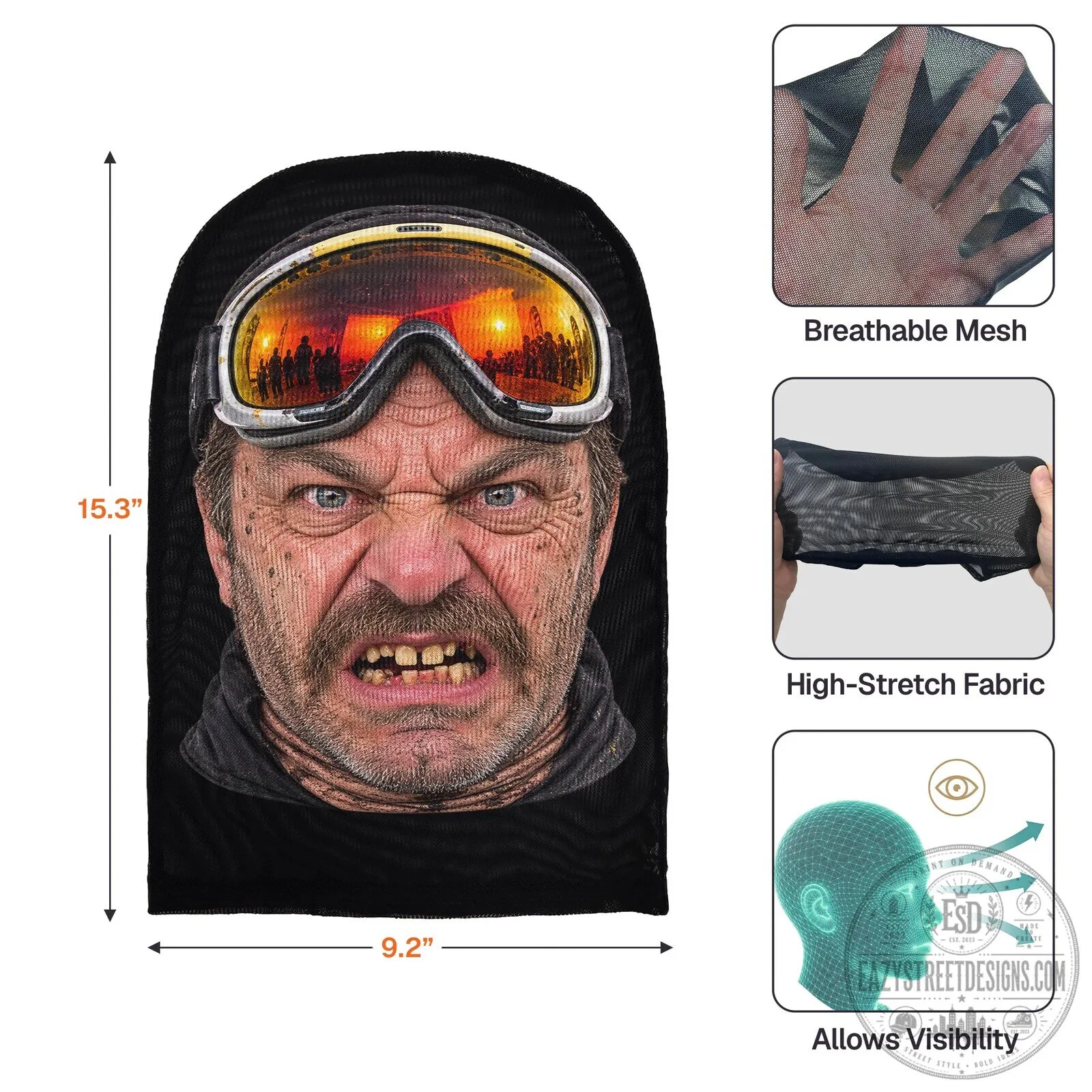 Funny Ugly Face Balaclava Mask for White Elephant Party Gag Gift 11 Funny Ugly Face Balaclava Mask for White Elephant Party Gag Gift