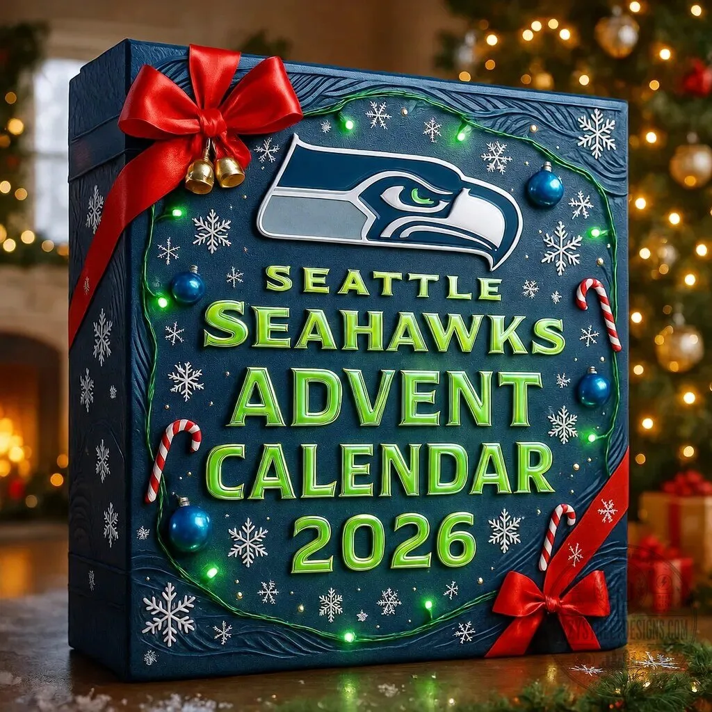 Seattle Seahawks 2026 Christmas Holiday Advent Calendar