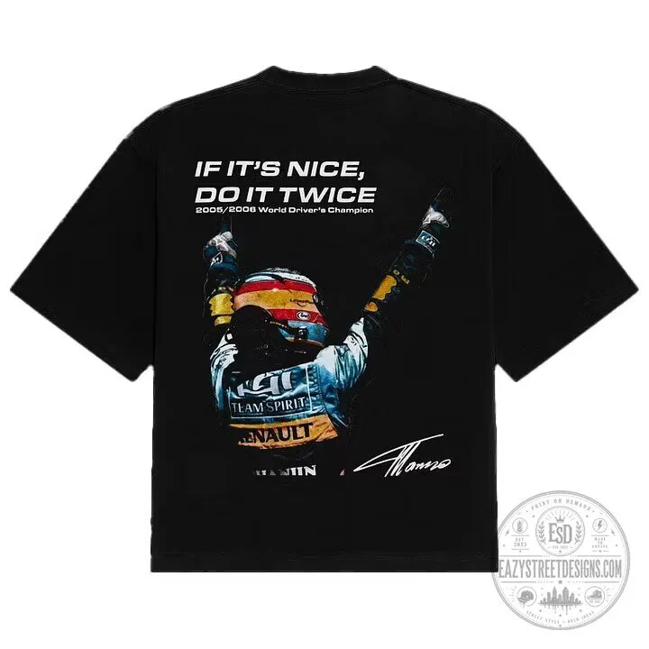 Fernando Alonso Formula One World Driver's Champion T-Shirt 2 Fernando Alonso Formula One World Driver's Champion T-Shirt