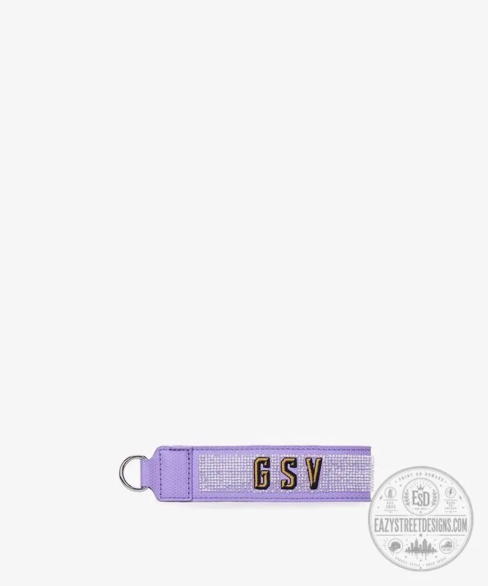 WNBA Golden State Valkyries Clear Wristlet Set with Basketball Charm 8 WNBA Golden State Valkyries Clear Wristlet Set with Basketball Charm